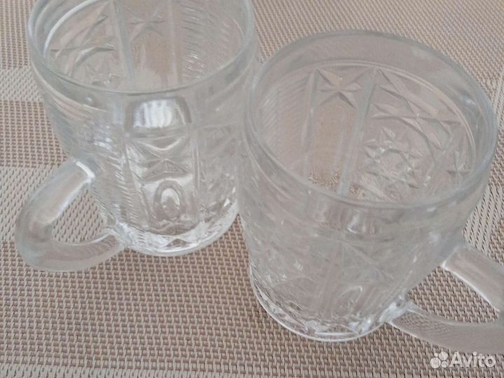 Кружка, хрустальная12 шт СССР