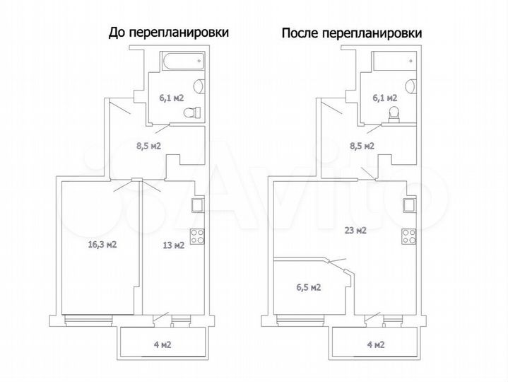 1-к. квартира, 44,1 м², 20/22 эт.