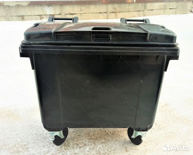 Мусорный пластиковый бак 660л GC-6018