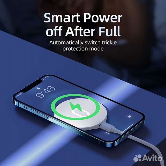 Магнитное зарядное устройство joyroom