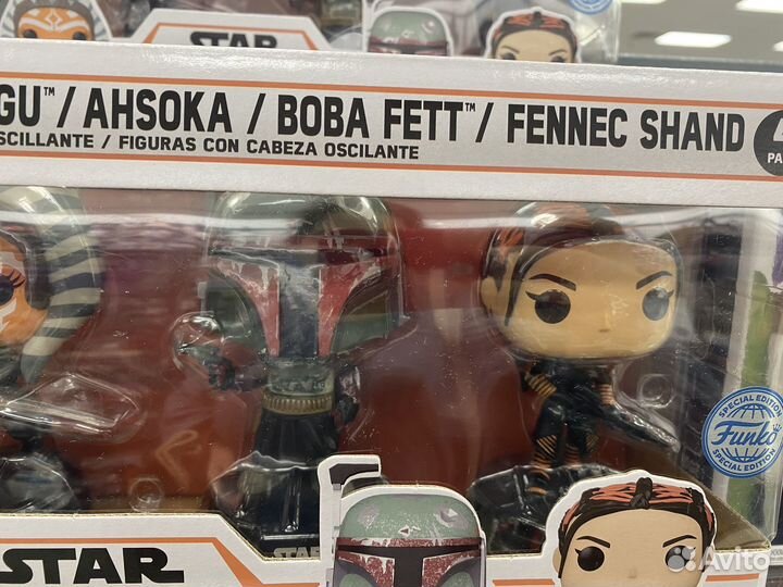 Набор Funko Star Wars #461, 464, 462, 483 - 4 шт