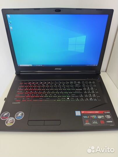 Ноутбук MSI GP73 8RE i7-GTX1060-32Gb Ram