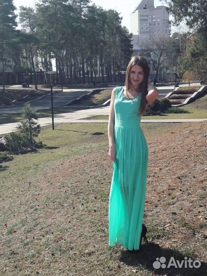 Вечернее платье в пол