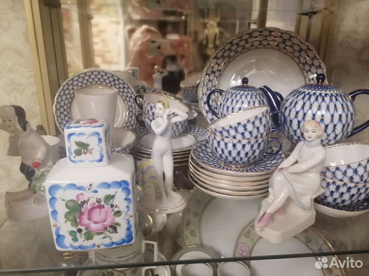 Чайный сервиз форма тюльпан 