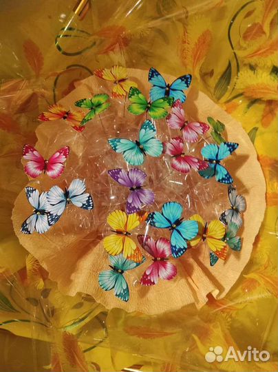 Букет из бабочек