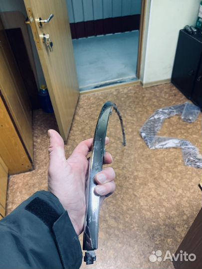 Накладка на бампер Audi A8 D4