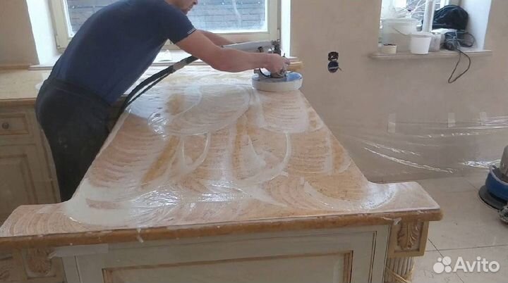 Ремонт столешницы из искусственного камня