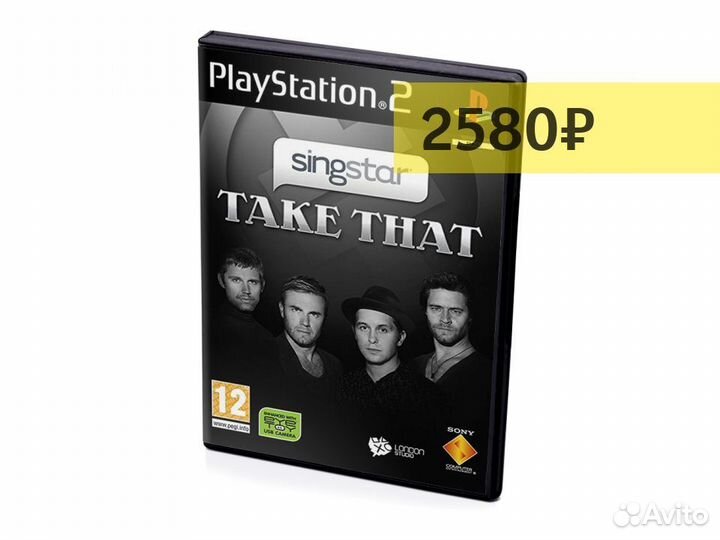 Singstar Take that, б/у, английский (PS2)