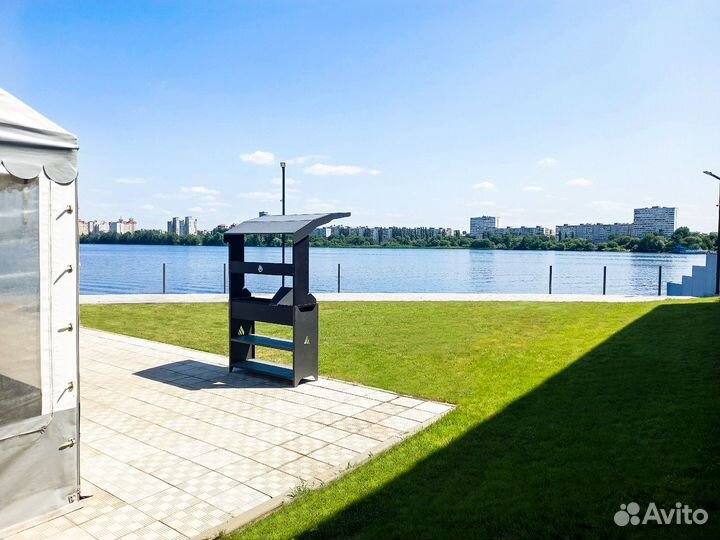 Аренда шатра с гриль зоной