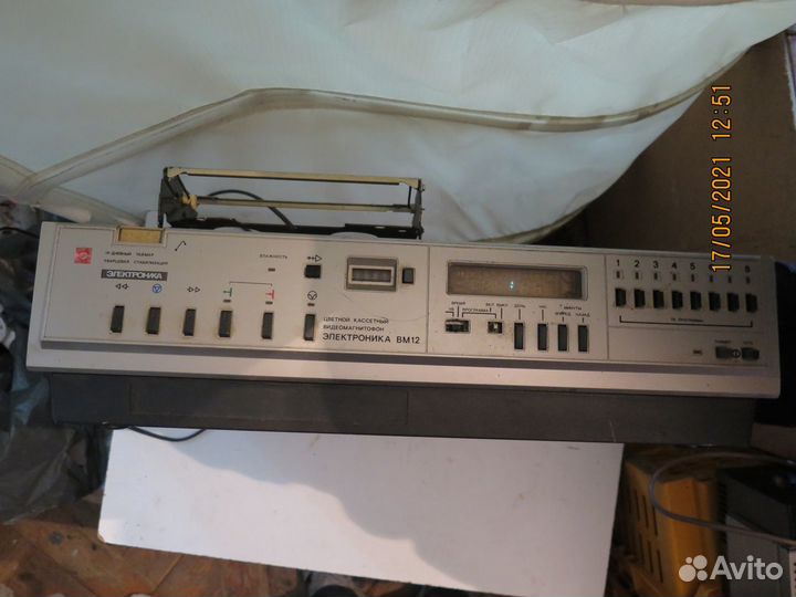 Видеомагнитофон Электроника вм 12