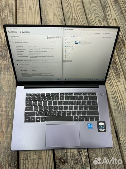 Ноутбук Huawei Matebook D15 Core i3-1115G4/8/256