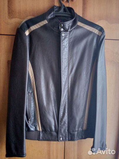 Кожаная куртка мужская экокожа