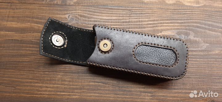 Очечник из натуральной кожи