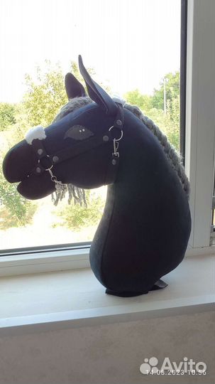 Хобби-хорс лошадь на палке