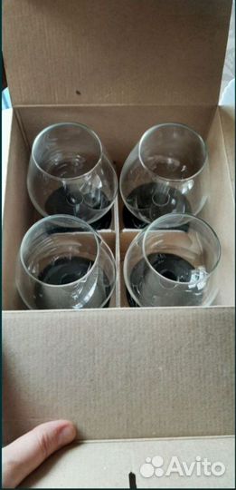 Бокалы для коньяка 4 шт