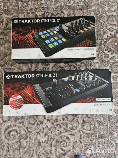 Dj контроллеры Traktor x1mk2 и z1