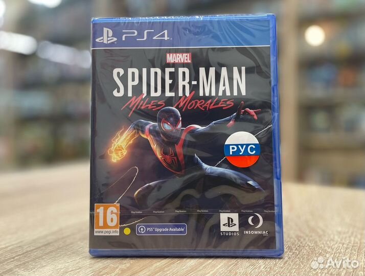 Marvel Человек-Паук: Майлз Моралес (PS4)