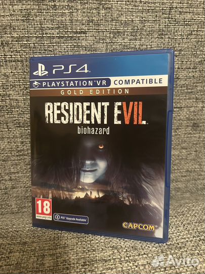 Resident evil 7 biohazard ps4 gold edition диск