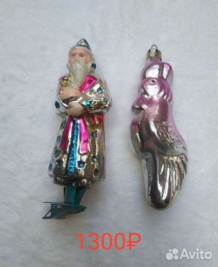 Елочные игрушки СССР
