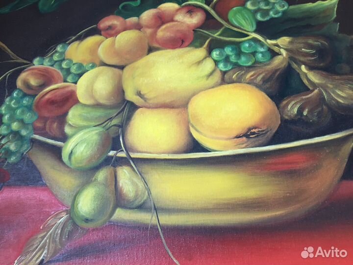 Картина маслом на холсте натюрморт