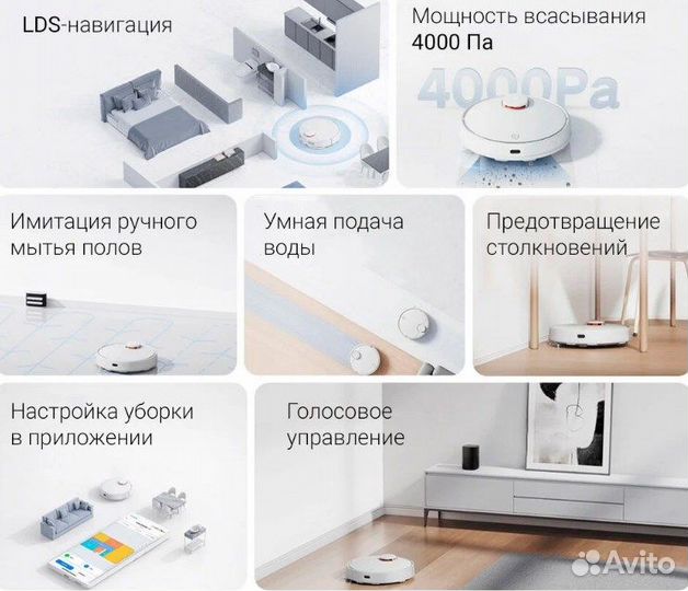 Робот пылесос xiaomi 3С