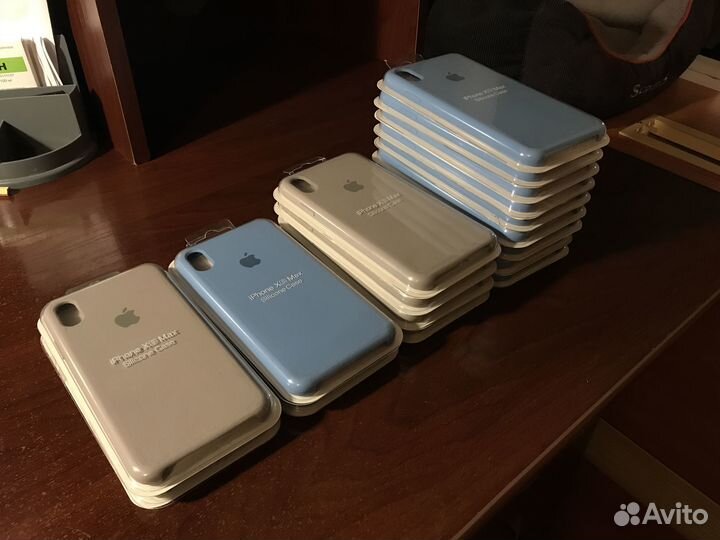 Чехол на iPhone XS Max Silicone Case Новый