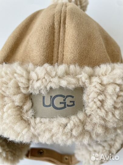 Комплект шапка+шарф ugg