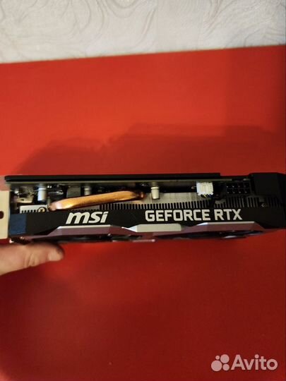 Видеокарта Geforce 2060 rtx 6GB MSI ventus XS