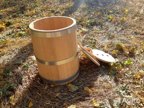 Кадка дубовая 20 литров