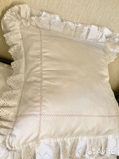 Новая наволочка “французская» с рюшей 50*70