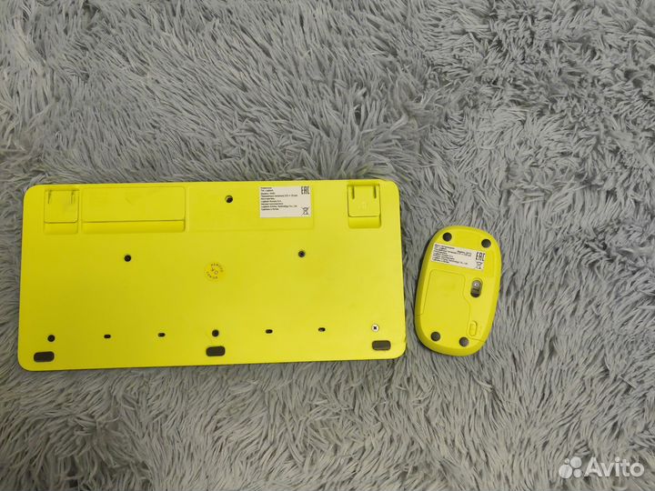 Клавиатура + мышь беспроводные logitech mk240 nano