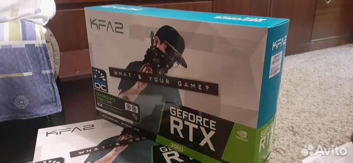 Коробки от Видеокарт geforce RTX 3060