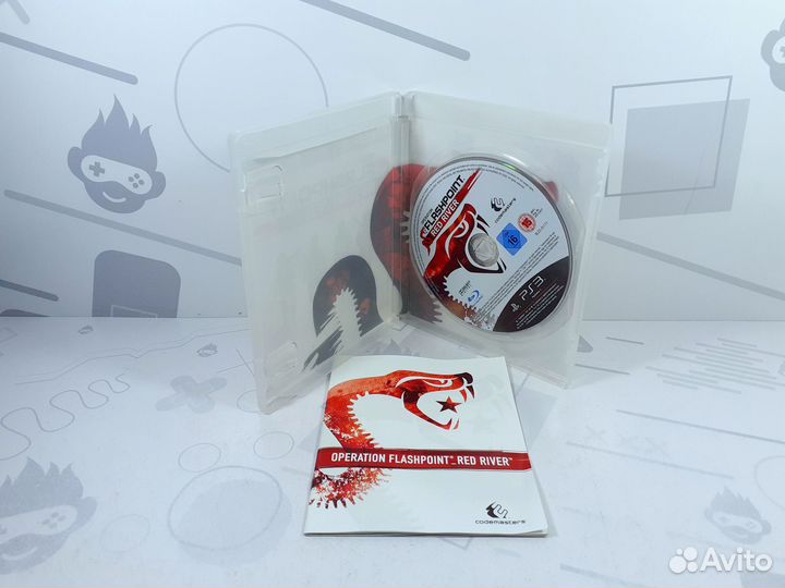 Диск для PS3 Operation Flashpoint Red River б/у