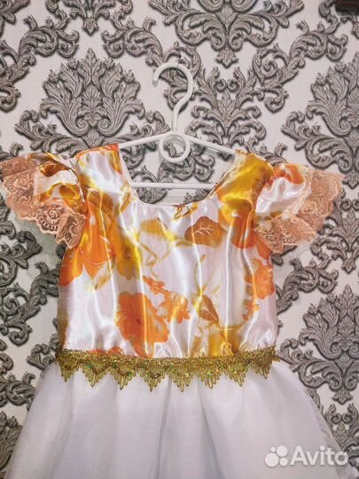 Нарядное платье для девочки 110 116