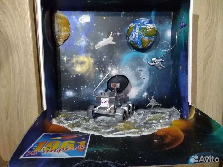 Светящийся космос, поделка ко дню Космонавтики