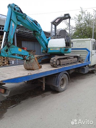 Мини-экскаватор трактор