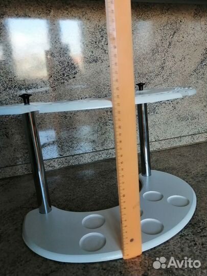 Подставка для бокалов и рюмок деревянная