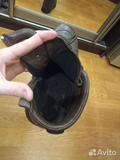 Ботинки натуральная кожа