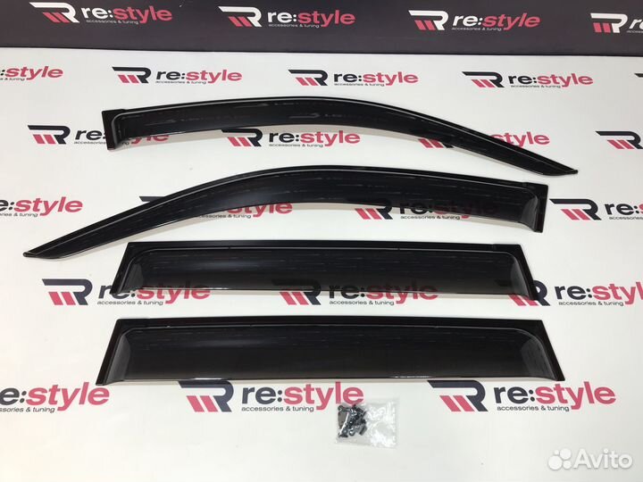 Ветровики окон Toyota Land Cruiser Prado 120 S799