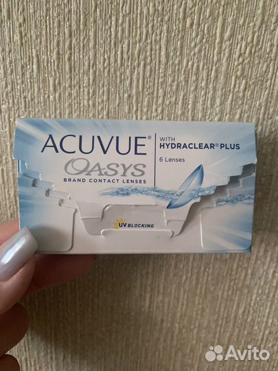 Бронь.Линзы контактные acuvue oasys