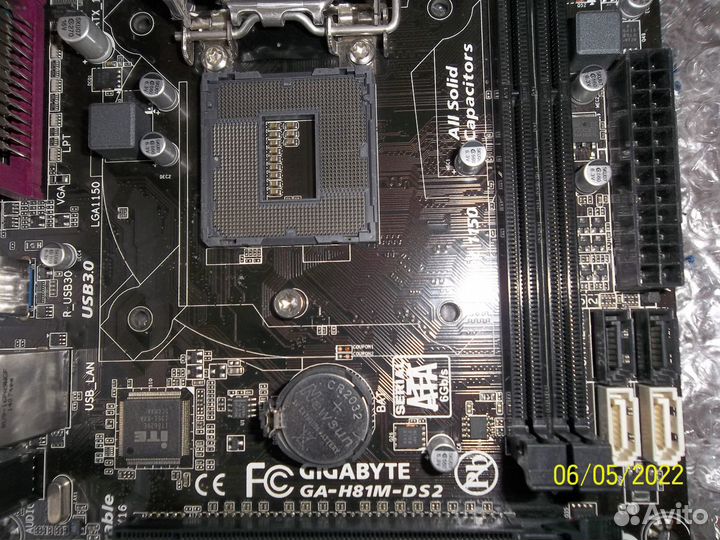 Gigabyte GA-H81M-DS2 socket 1150