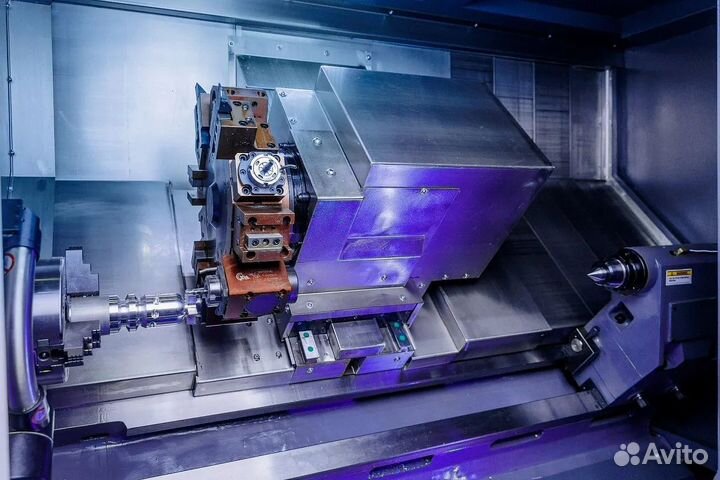 Токарный станок чпу с наклонной станиной 55ML