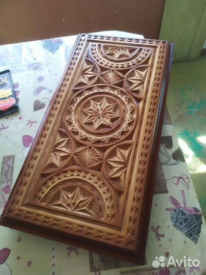 Нарды ручной работы резные