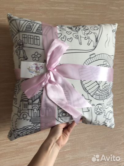 Подушки детские простынь бортики