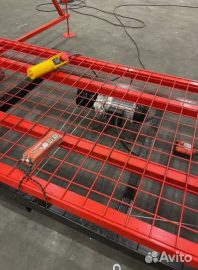 Строительная тура с электроподъемником