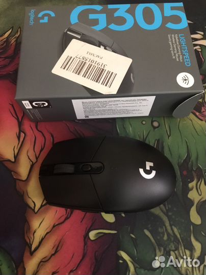 Игровая беспроводная мышь logitech g305