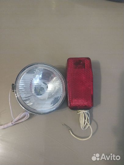 Фара задняя и передняя для велосипеда СССР новые