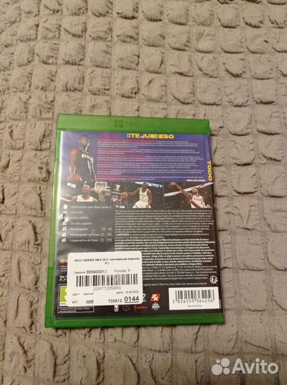 Fifa 22 и NBA 21 на xboxseries X (3500 2 диска)