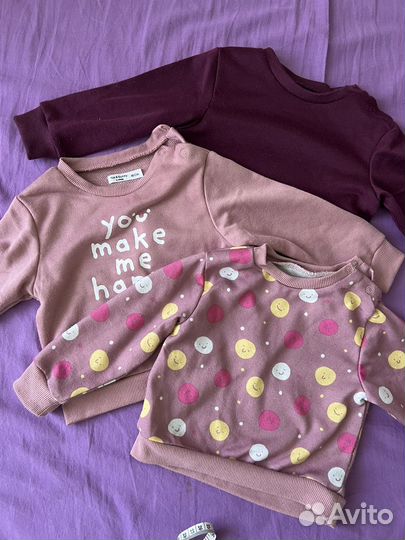 Детские вещи 80 92