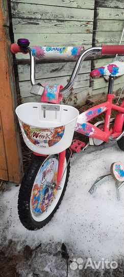 Велосипед для девочки 4-7лет